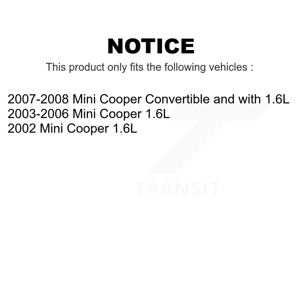 Mpulse Front Disc Brake Pads Wear Sensor (2 Pack) For Mini Cooper KSE-100082
