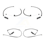 Mpulse Front Rear Disc Brake Pads Wear Sensor (4 Pack) For 2000-2006 BMW X5 KSE-100121