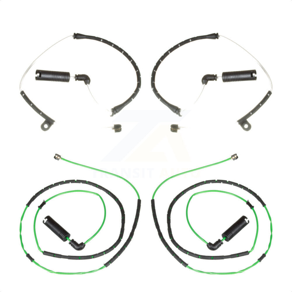 Mpulse Front Rear Disc Brake Pads Wear Sensor (4 Pack) For 2006-2008 BMW Z4 3.2L KSE-100127