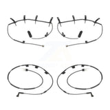 Mpulse Front Rear Disc Brake Pads Wear Sensor (4 Pack) For 2006 Mini Cooper 1.6L KSE-100431