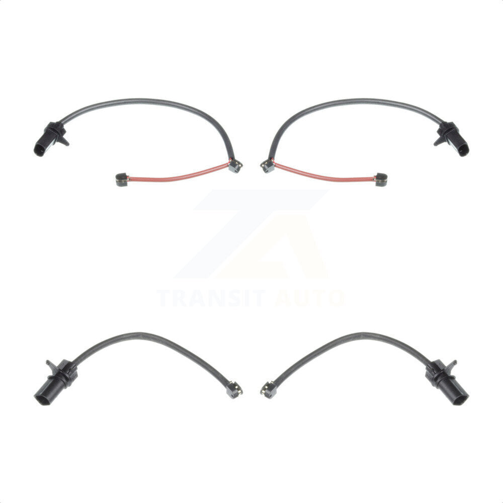 Mpulse Front Rear Disc Brake Pads Wear Sensor (4 Pack) For 2008-2012 2014-2015 Audi R8 KSE-100169