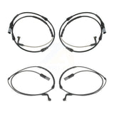 Mpulse Front Rear Disc Brake Pads Wear Sensor (4 Pack) For 2010 BMW X6 M with 4.4L KSE-100452