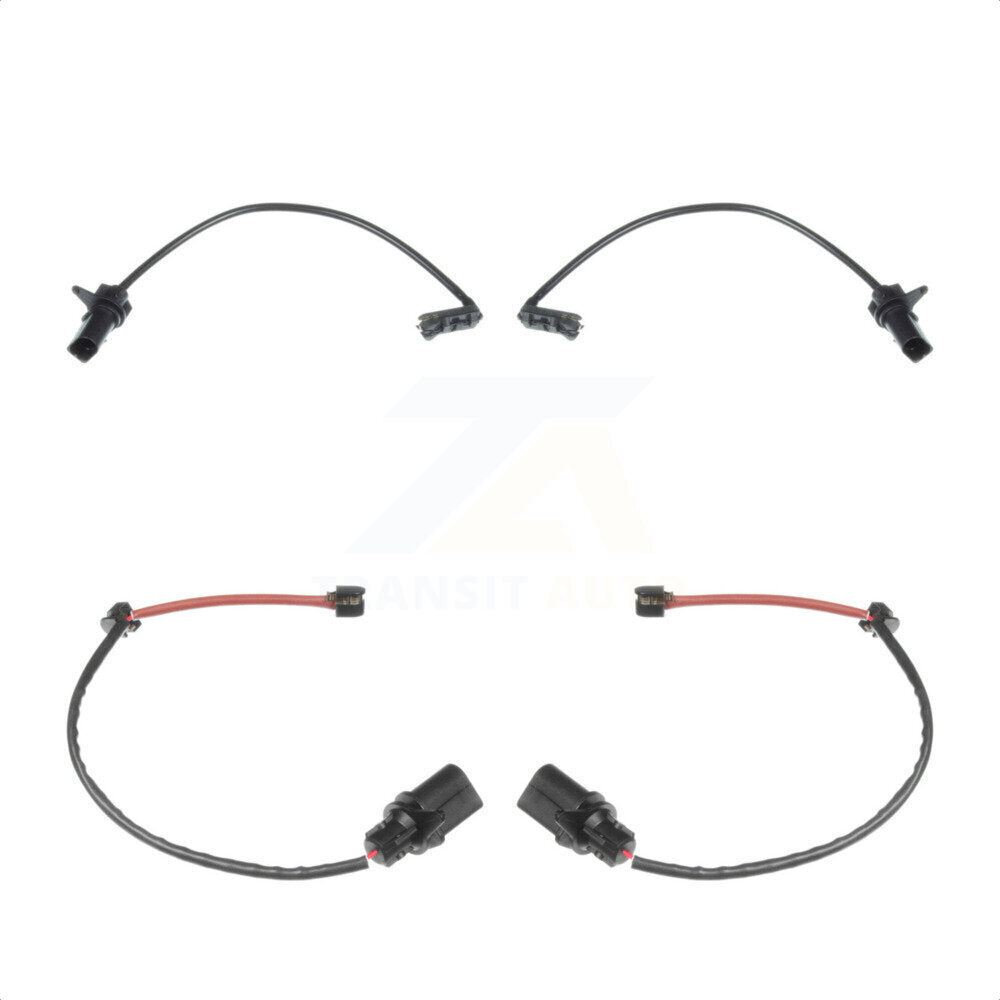 Mpulse Front Rear Disc Brake Pads Wear Sensor (4 Pack) For 2011 Audi A6 KSE-100404