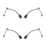Mpulse Front Rear Disc Brake Pads Wear Sensor (4 Pack) For 2015 Porsche 918 Spyder KSE-100228