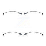 Mpulse Front Rear Disc Brake Pads Wear Sensor (4 Pack) For 2016-2016 Audi A4 S4 Quattro KSE-100433