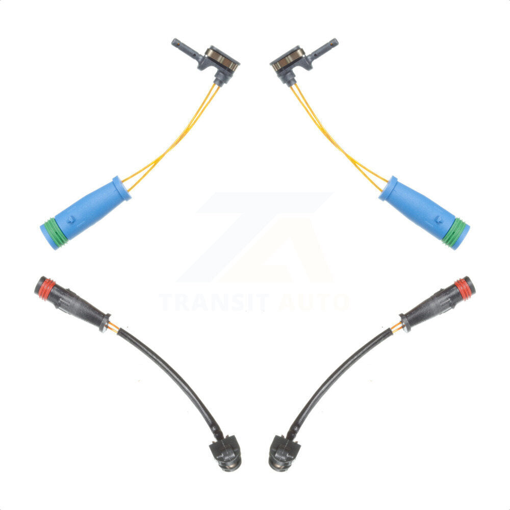 Mpulse Front Rear Disc Brake Pads Wear Sensor (4 Pack) For 2017-2018 Mercedes-Benz G550 4x4 KSE-100420