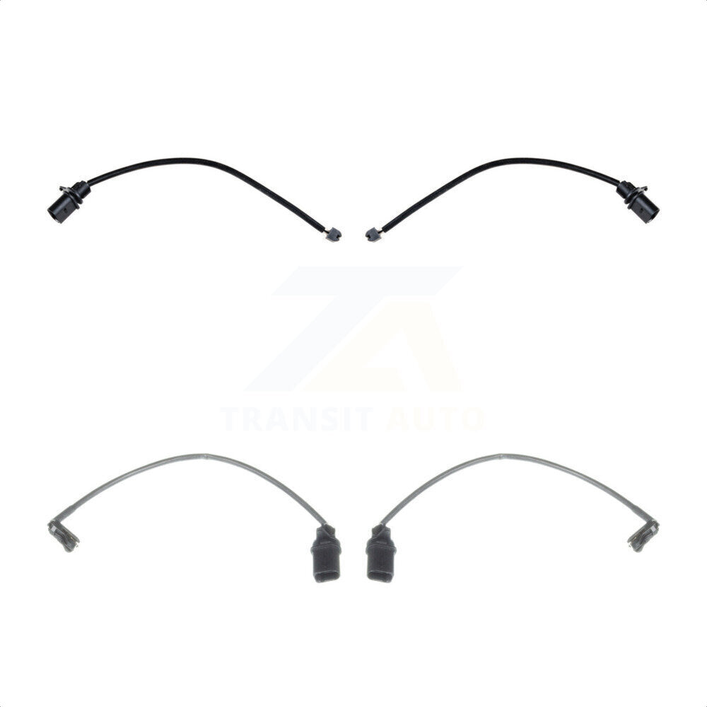 Mpulse Front Rear Disc Brake Pads Wear Sensor (4 Pack) For 2017-2018 Porsche Macan 2.0L KSE-100403