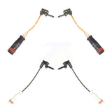 Mpulse Front Rear Disc Brake Pads Wear Sensor (4 Pack) For 2017 Mercedes-Benz E200 2.0L KSE-100421