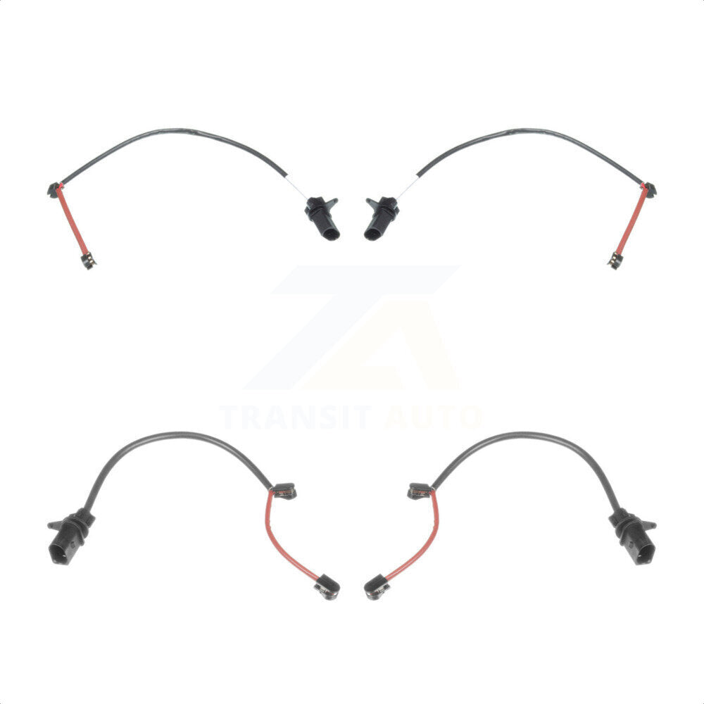 Mpulse Front Rear Disc Brake Pads Wear Sensor (4 Pack) For Audi S7 RS7 A7 KSE-100407