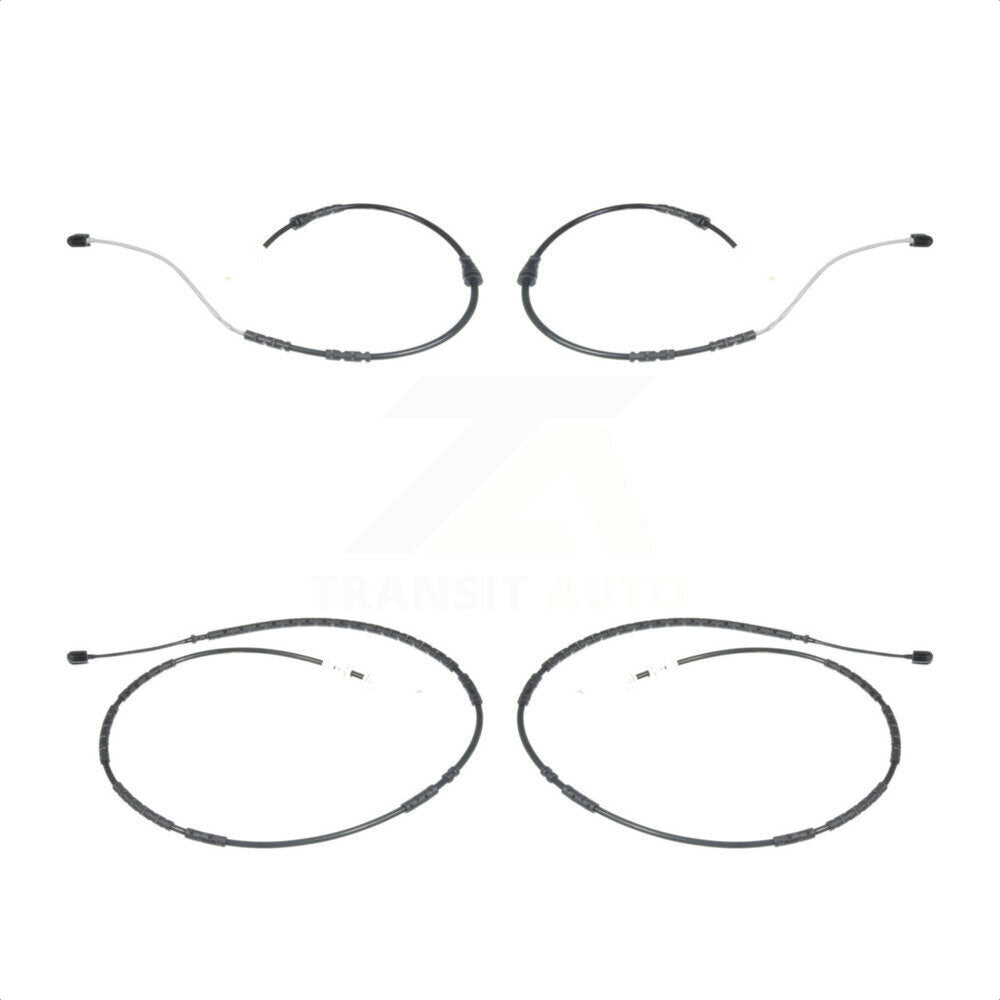 Mpulse Front Rear Disc Brake Pads Wear Sensor (4 Pack) For BMW X1 KSE-100166