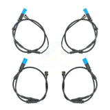 Mpulse Front Rear Disc Brake Pads Wear Sensor (4 Pack) For BMW X3 KSE-100141