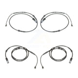 Mpulse Front Rear Disc Brake Pads Wear Sensor (4 Pack) For BMW X3 X4 KSE-100176
