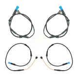 Mpulse Front Rear Disc Brake Pads Wear Sensor (4 Pack) For BMW X4 KSE-100140