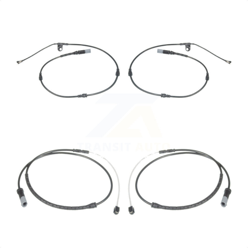 Mpulse Front Rear Disc Brake Pads Wear Sensor (4 Pack) For BMW X5 X6 KSE-100193