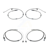 Mpulse Front Rear Disc Brake Pads Wear Sensor (4 Pack) For BMW X5 X6 KSE-100193