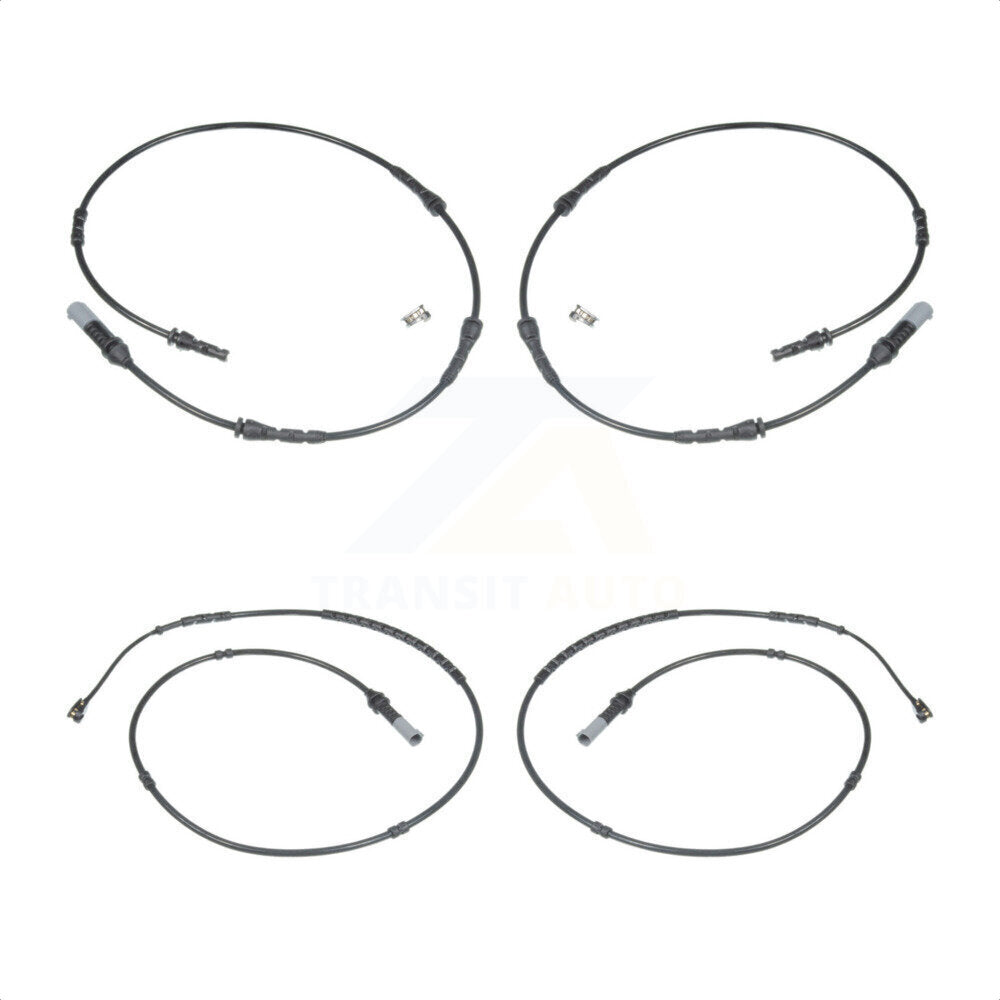 Mpulse Front Rear Disc Brake Pads Wear Sensor (4 Pack) For BMW X5 X6 KSE-100397