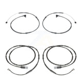Mpulse Front Rear Disc Brake Pads Wear Sensor (4 Pack) For BMW Z4 KSE-100235