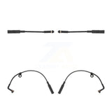 Mpulse Front Rear Disc Brake Pads Wear Sensor (4 Pack) For Chevrolet Silverado 1500 GMC Sierra Cheyenne KSE-100131