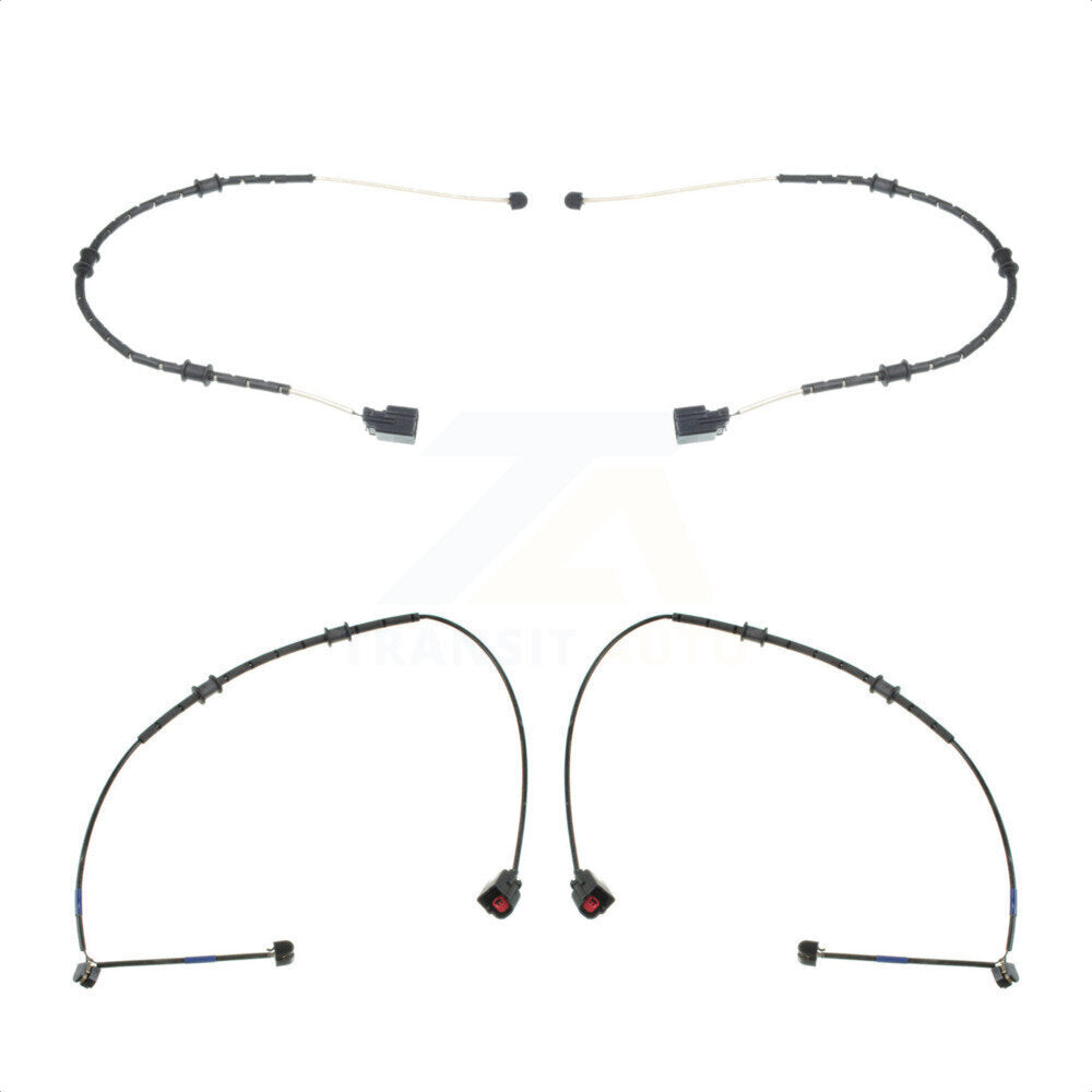 Mpulse Front Rear Disc Brake Pads Wear Sensor (4 Pack) For Jaguar F-Type KSE-100430