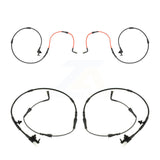 Mpulse Front Rear Disc Brake Pads Wear Sensor (4 Pack) For Jaguar XE KSE-100133
