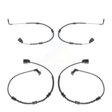 Mpulse Front Rear Disc Brake Pads Wear Sensor (4 Pack) For Jaguar XF XJ XKR XFR XJR XFR-S KSE-100208