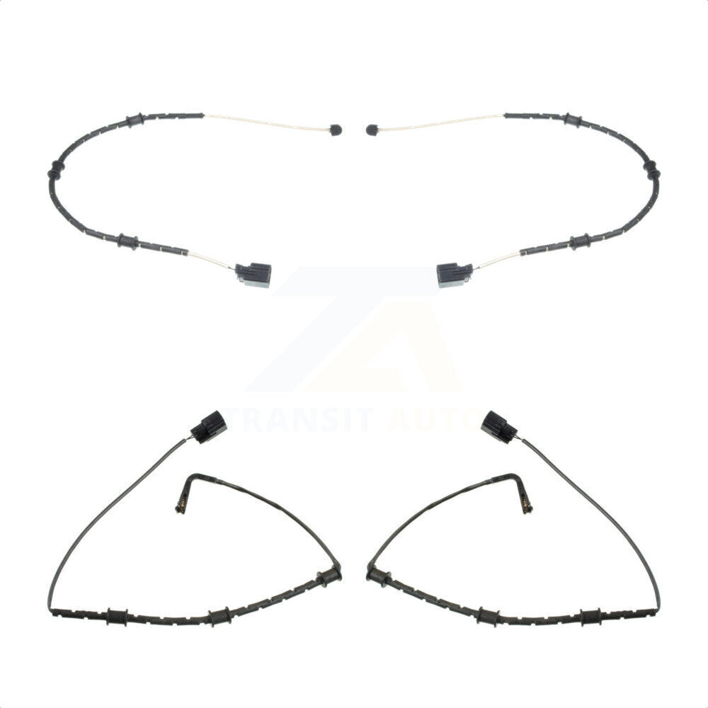 Mpulse Front Rear Disc Brake Pads Wear Sensor (4 Pack) For Jaguar XJ KSE-100207