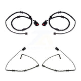 Mpulse Front Rear Disc Brake Pads Wear Sensor (4 Pack) For Jaguar XJ KSE-100210