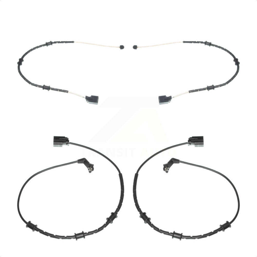 Mpulse Front Rear Disc Brake Pads Wear Sensor (4 Pack) For Jaguar XJ XK KSE-100209