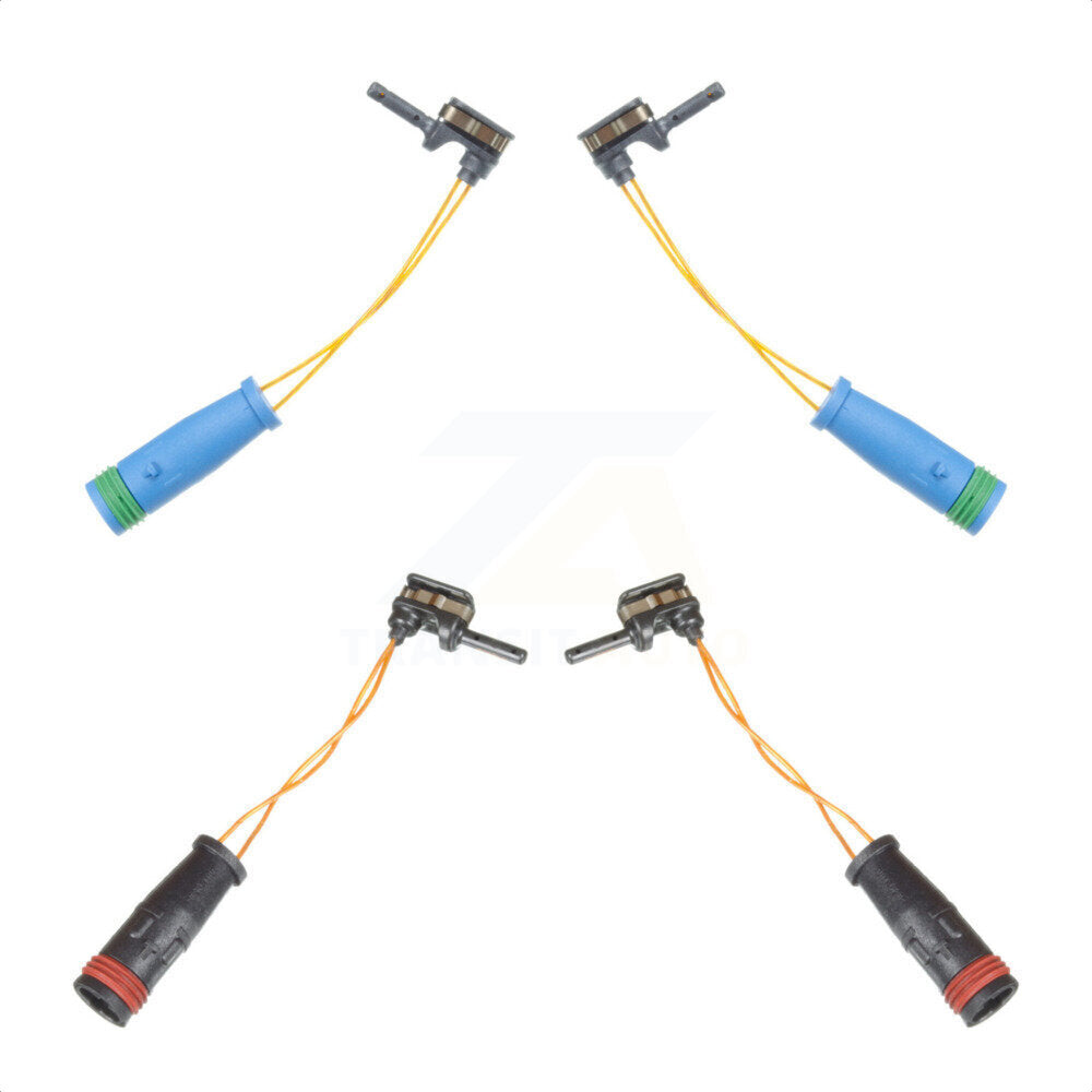 Mpulse Front Rear Disc Brake Pads Wear Sensor (4 Pack) For Mercedes-Benz C250 E400 KSE-100438