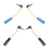 Mpulse Front Rear Disc Brake Pads Wear Sensor (4 Pack) For Mercedes-Benz C250 E400 KSE-100438