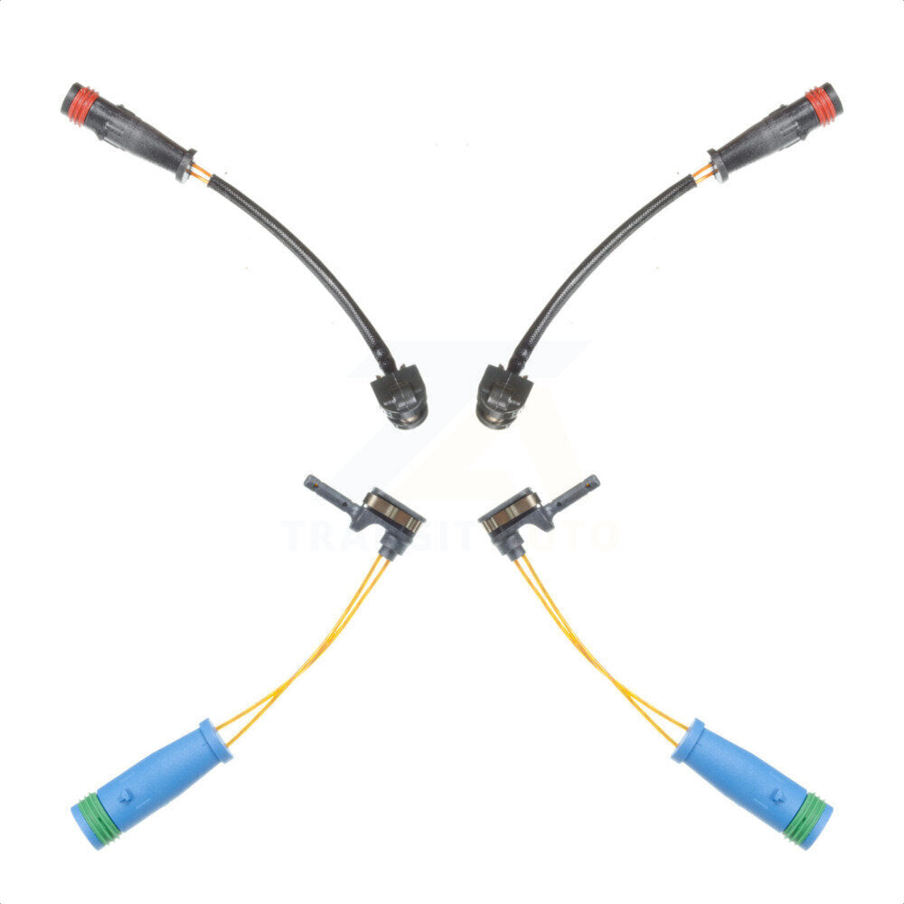 Mpulse Front Rear Disc Brake Pads Wear Sensor (4 Pack) For Mercedes-Benz G63 AMG E63 S GLC63 GT 53 KSE-100201
