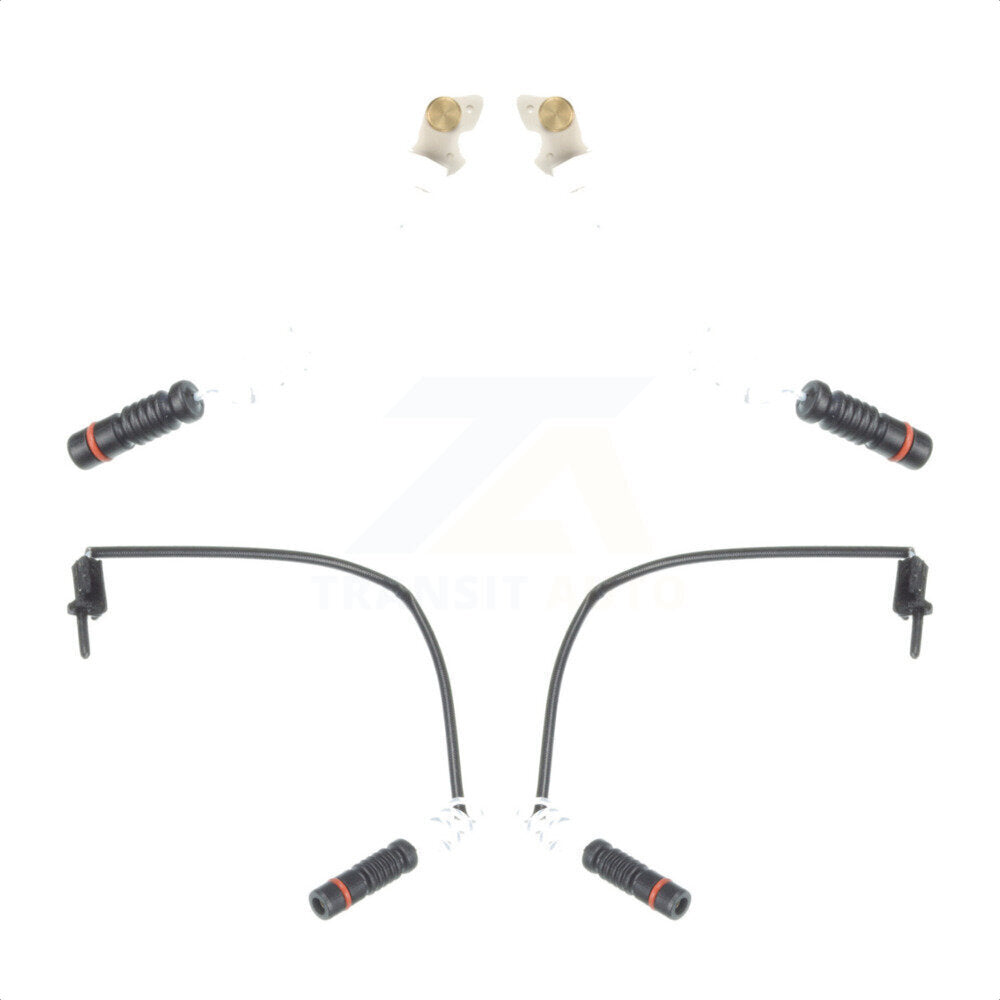 Mpulse Front Rear Disc Brake Pads Wear Sensor (4 Pack) For Mercedes-Benz ML320 ML350 ML430 KSE-100233