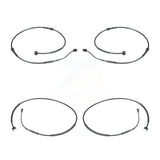 Mpulse Front Rear Disc Brake Pads Wear Sensor (4 Pack) For Mini Cooper Countryman Paceman KSE-100236
