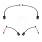 Mpulse Front Rear Disc Brake Pads Wear Sensor (4 Pack) For Porsche 911 718 Cayman KSE-100427