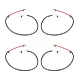 Mpulse Front Rear Disc Brake Pads Wear Sensor (4 Pack) For Porsche 911 KSE-100115