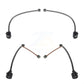 Mpulse Front Rear Disc Brake Pads Wear Sensor (4 Pack) For Porsche 911 w o Ceramic Rotors KSE-100156