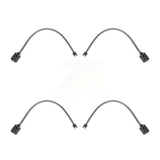 Mpulse Front Rear Disc Brake Pads Wear Sensor (4 Pack) For Volkswagen Touareg KSE-100240