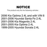Mpulse Ignition Coil Kit For Hyundai Santa Fe Sonata Kia Optima Magentis KMP-100499