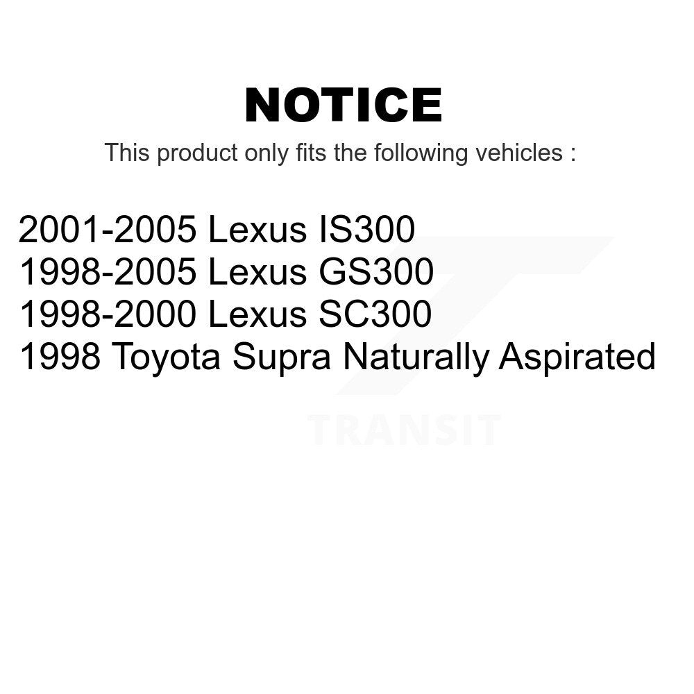 Mpulse Ignition Coil Kit For Lexus GS300 IS300 SC300 Toyota Supra KMP-100545