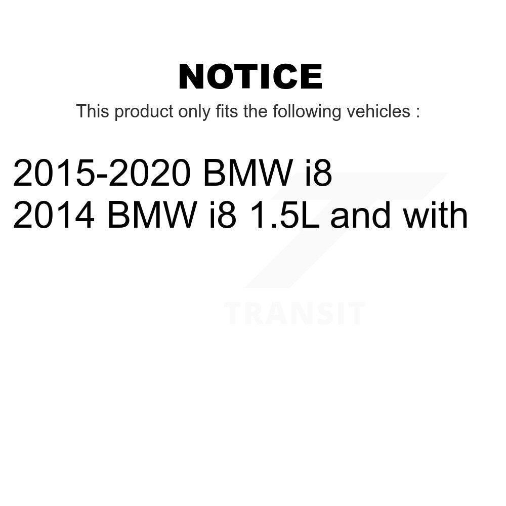Mpulse Rear Disc Brake Pads Wear Sensor (2 Pack) For BMW i8 KSE-100318