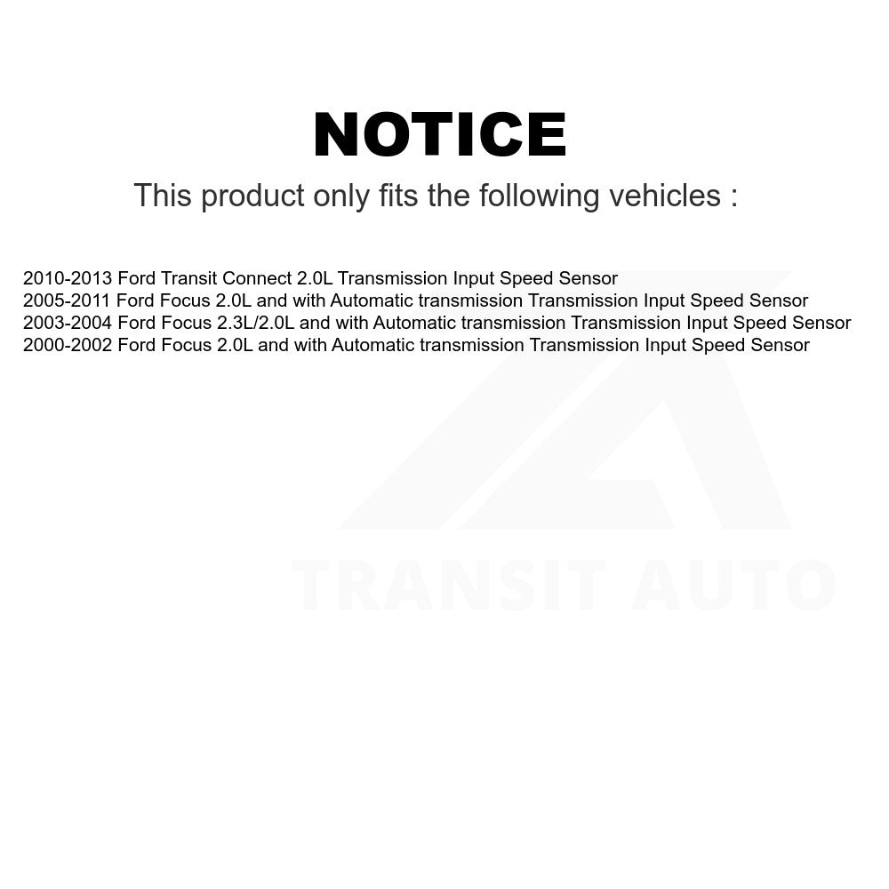 Mpulse Vehicle Speed Sensor SEN-2VSS0105 For Ford Focus Transit Connect Transmission Input