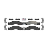 Rear Semi-Metallic Disc Brake Pads NWF-ASD1064 For 2003-2009 Chevrolet C4500 Kodiak GMC C5500 Topkick