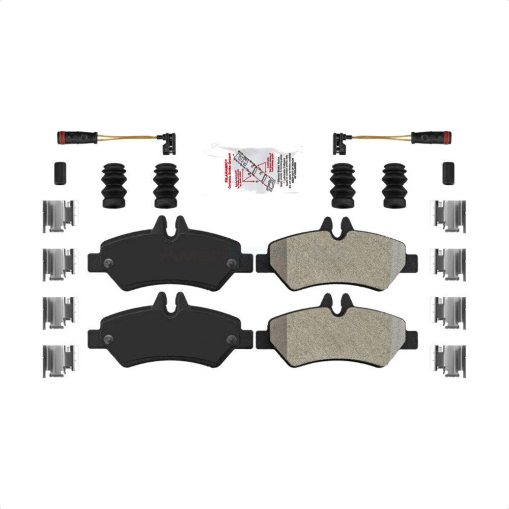 Rear Semi-Metallic Disc Brake Pads NWF-ASD1317 For Sprinter 2500 Mercedes-Benz Freightliner Dodge 3500