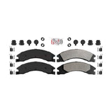 Rear Semi-Metallic Disc Brake Pads NWF-ASD1329 For Ford E-350 Super Duty E-250 E-150 E-450 Econoline