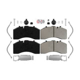 Semi-Metallic Disc Brake Pads NWF-ASD1369 For Peterbilt Kenworth Freightliner Thomas Saf-T-Liner T800 T680 389 Cascadia M2 112 579 348 365 T370 567 367 106 T880 114SD Coronado Columbia 382 386 T660 FE