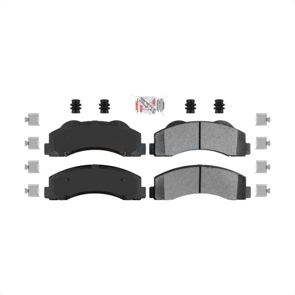 Front Semi-Metallic Disc Brake Pads NWF-ASD1414 For 2010-2017 Ford F-150 Expedition Lincoln Navigator