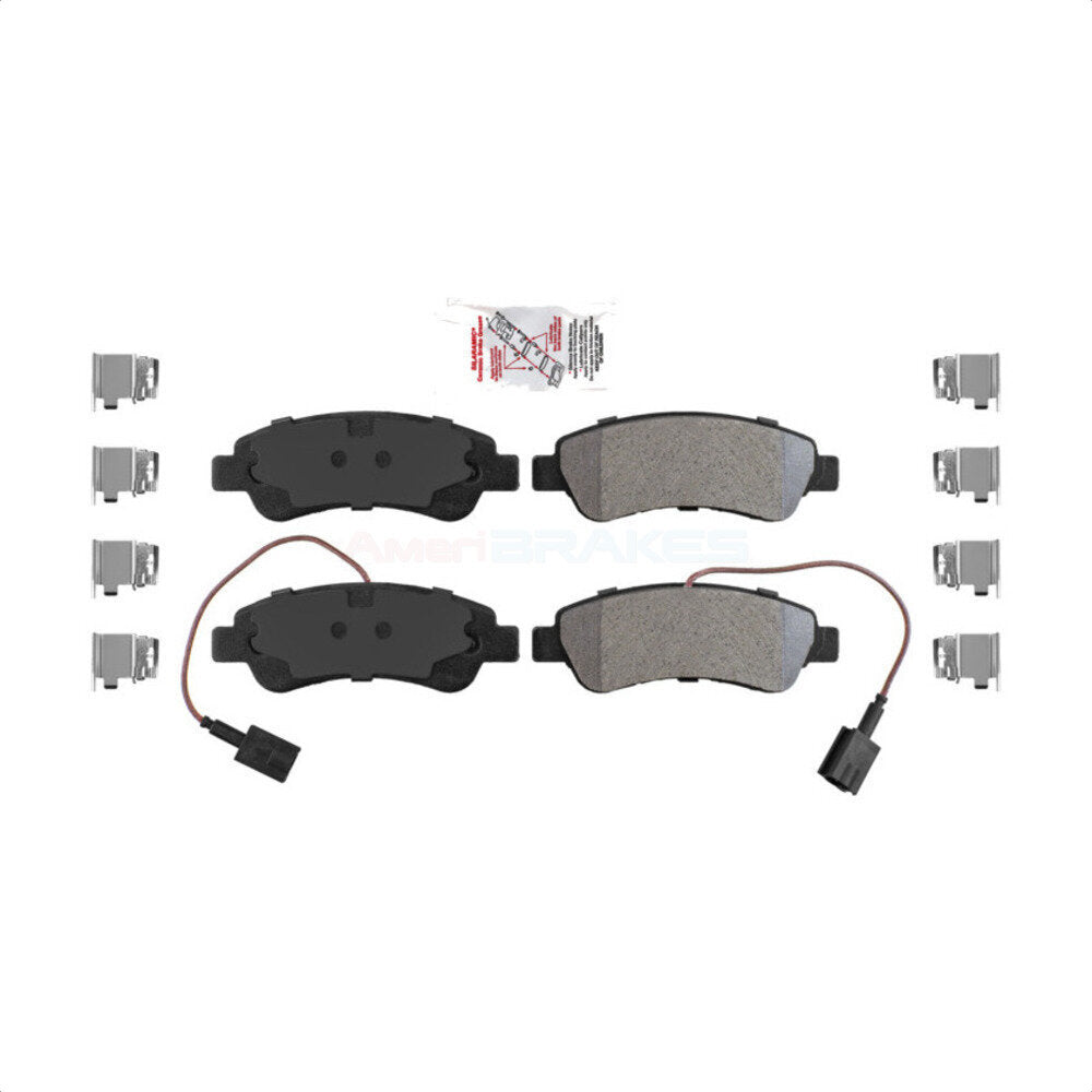 Rear Semi-Metallic Disc Brake Pads NWF-ASD1490 For Ram ProMaster 1500 2500 3500