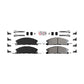 Front Semi-Metallic Disc Brake Pads NWF-ASD1611AP For Ford Explorer Taurus Flex Police Interceptor Utility Lincoln Sedan MKS MKT Special Service