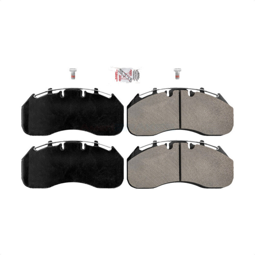 Semi-Metallic Disc Brake Pads NWF-ASD1690 For Prevost Motor Coach Industries XL2 D4005 X3 Meritor EX225H2