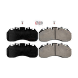 Semi-Metallic Disc Brake Pads NWF-ASD1690 For Prevost Motor Coach Industries XL2 D4005 X3 Meritor EX225H2